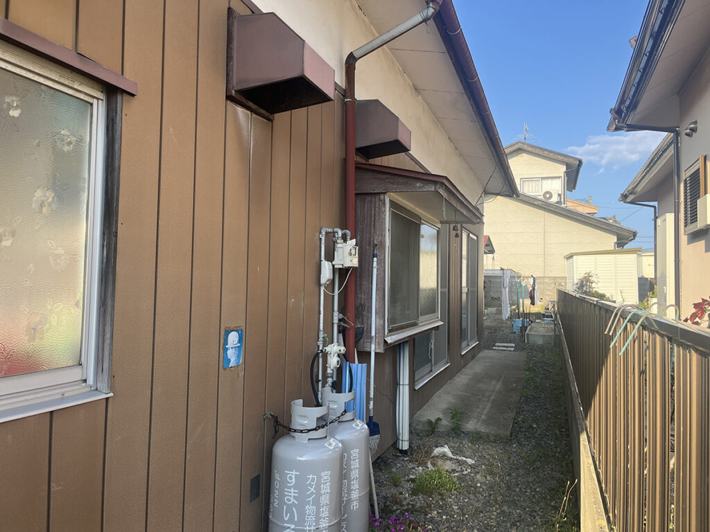 施工前の写真