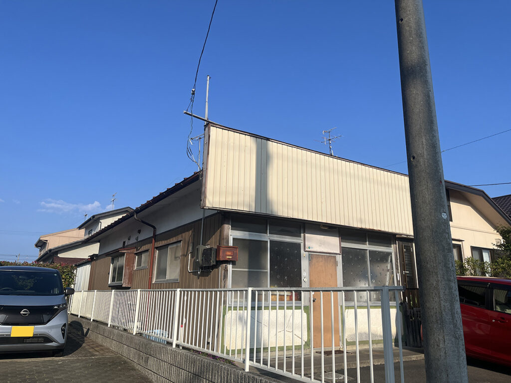 施工前の写真