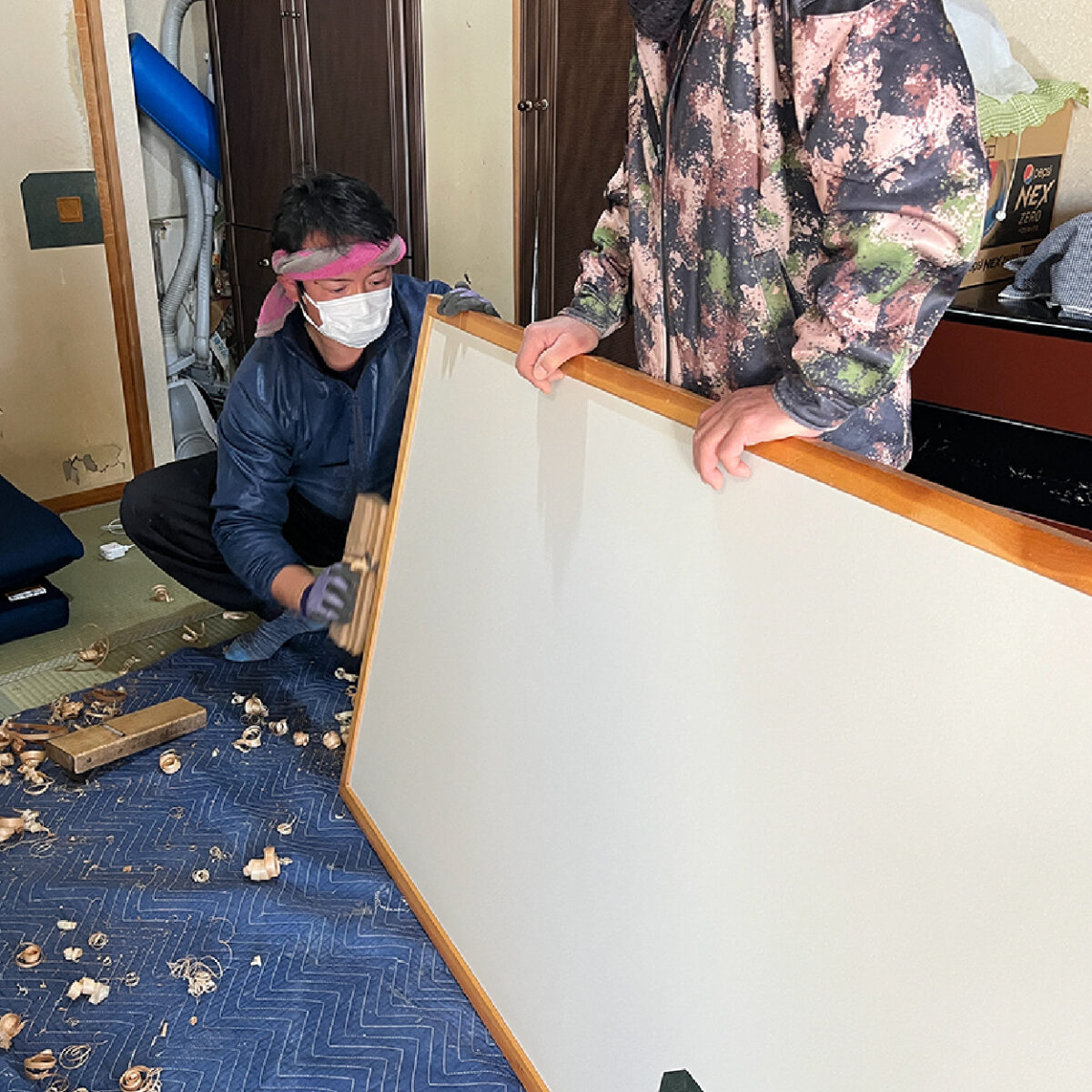 建具建付け直し工事